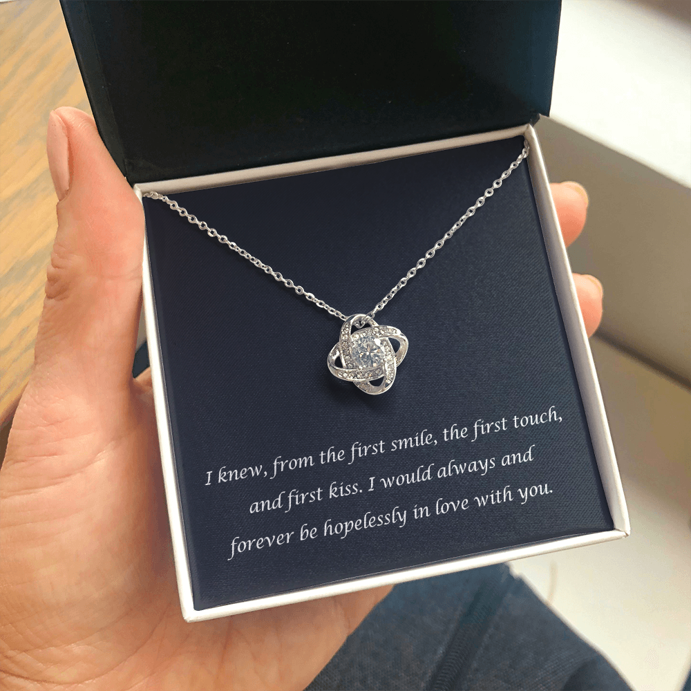 Always and Forever Love Knot Necklace