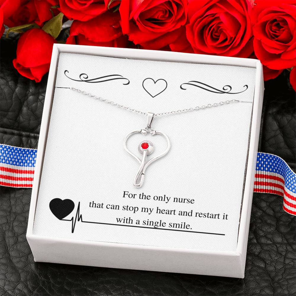 Beautiful nurse necklace for your wife, girlfriend, fiancé, or favorite nurse