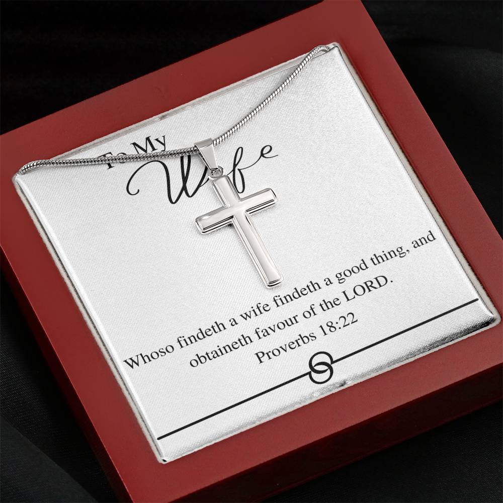 Simple Elegant Cross Necklace